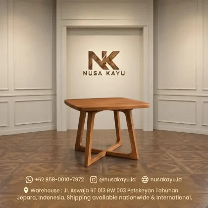 Meja Coffee Table Kayu Jati