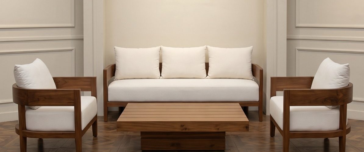Set Sofa Kayu Jepara Modern
